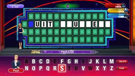 Wheel of Fortune — Screenshoty