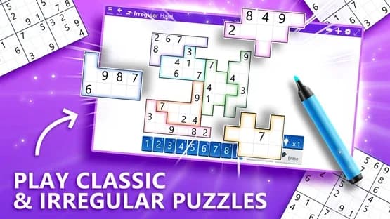 Microsoft Sudoku — Screenshoty