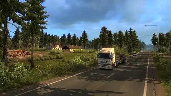 Euro Truck Simulator 2: Beyond the Baltic Sea — Screenshots
