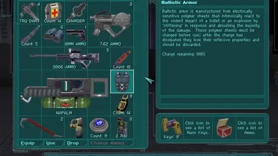 Deus Ex: The Conspiracy — Screenshoty