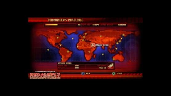 Command & Conquer: Red Alert 3 - Commander's Challenge — Screenshoty