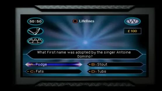 Who Wants to Be a Millionaire — Screenshoty