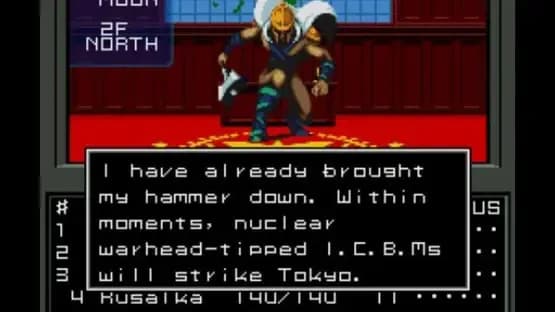 Shin Megami Tensei — Screenshoty