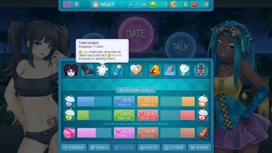 HuniePop 2: Double Date — Screenshoty