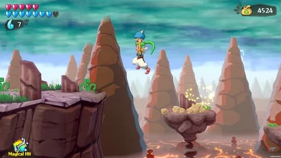 Wonder Boy: Asha in Monster World — Screenshoty