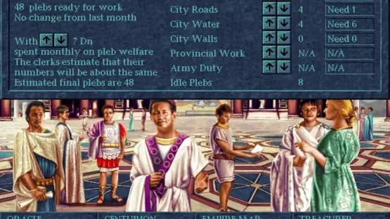 Caesar II — Screenshoty