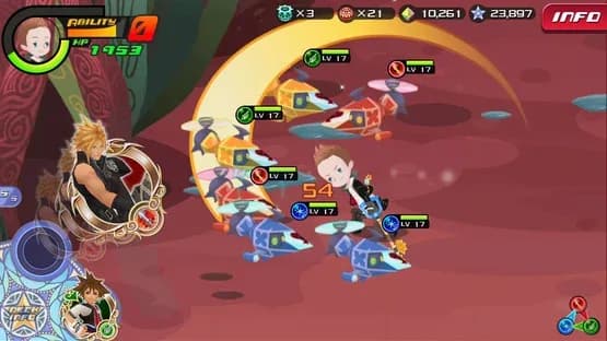 Kingdom Hearts Union χ[Cross] — Screenshoty