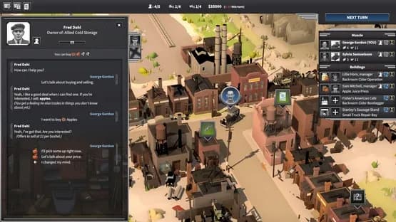 City of Gangsters — Screenshoty