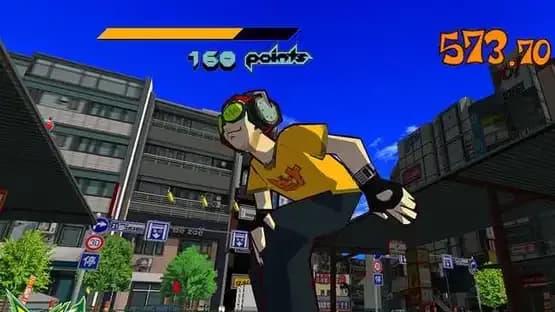 Jet Set Radio — Screenshoty