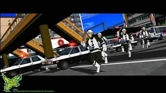 Jet Set Radio — Screenshoty