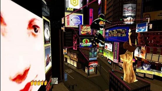 Jet Set Radio — Screenshoty