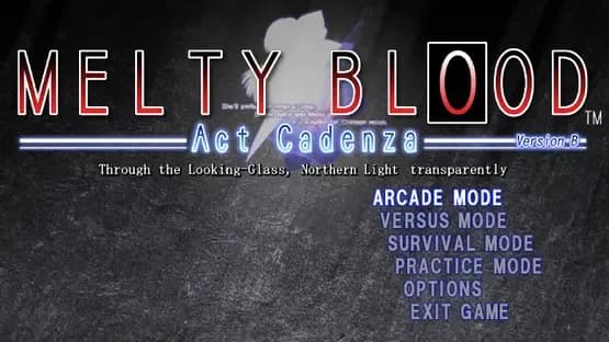 Melty Blood Act Cadenza Ver. B — Screenshots
