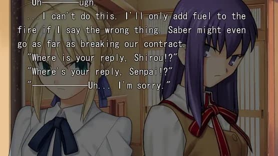 Fate/Stay Night — Screenshoty