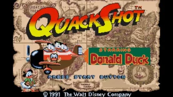 QuackShot Starring Donald Duck — Screenshoty