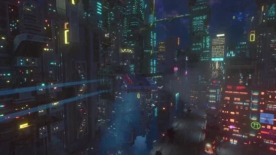 Cloudpunk: City of Ghosts — Screenshots