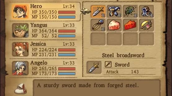 Dragon Quest VIII: Journey of the Cursed King — Screenshoty
