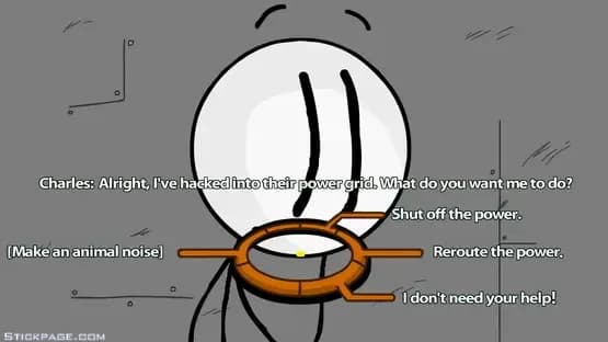 Henry Stickmin: Infiltrating the Airship — Screenshoty
