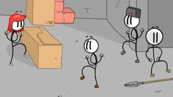 Henry Stickmin: Fleeing the Complex — Screenshoty