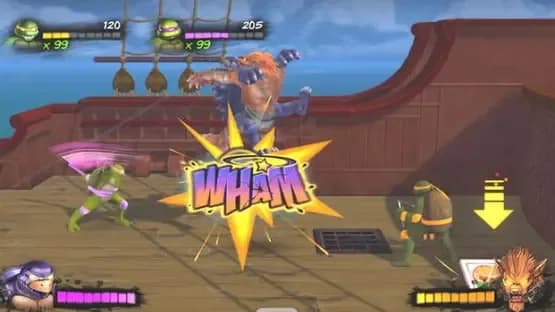 Teenage Mutant Ninja Turtles: Turtles in Time Re-Shelled — Screenshoty