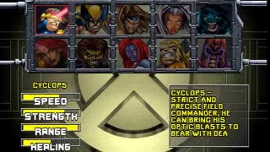 X-Men: Mutant Academy — Screenshoty