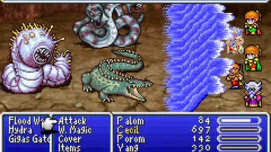 Final Fantasy IV Advance — Screenshoty