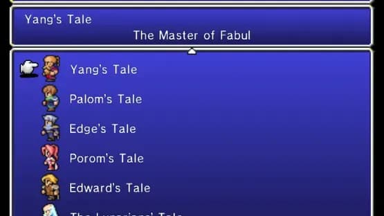Final Fantasy IV: The After Years — Screenshoty