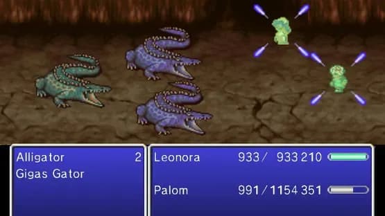 Final Fantasy IV: The After Years — Screenshoty