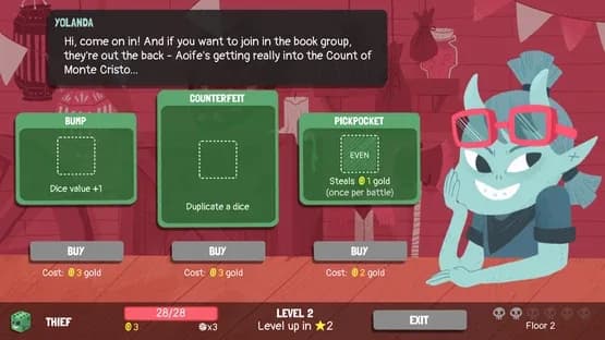 Dicey Dungeons — Screenshoty