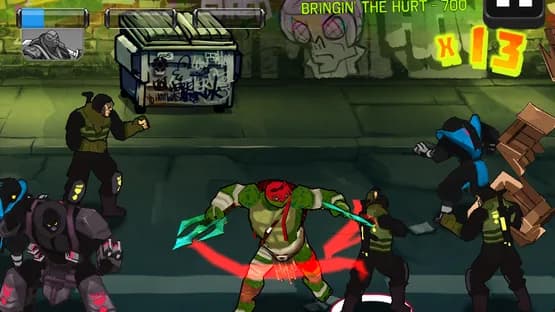 Teenage Mutant Ninja Turtles: Brothers Unite — Screenshoty