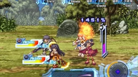 Ar tonelico II: Melody of Metafalica — Screenshoty