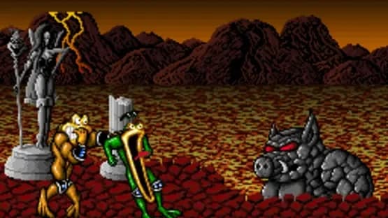 Battletoads In Battlemaniacs — Screenshoty