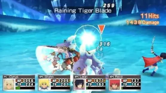 Tales of the World: Radiant Mythology — Screenshoty
