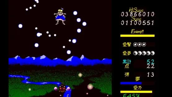 Touhou Kaikidan: Mystic Square — Screenshoty