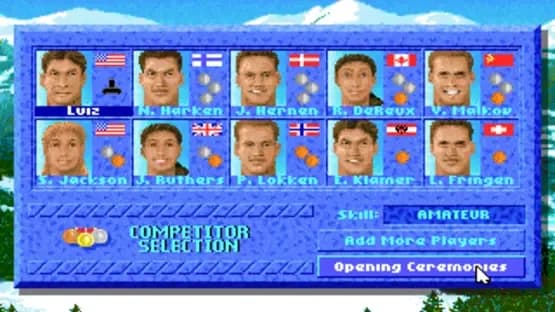 The Games: Winter Challenge — Screenshoty
