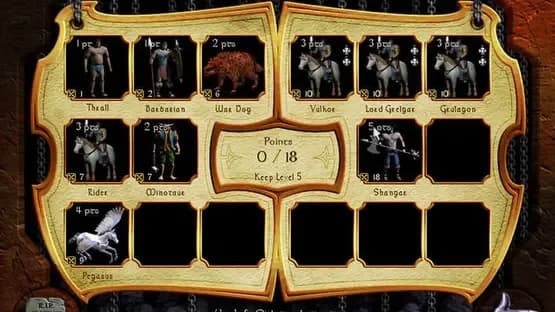 Warlords Battlecry II — Screenshoty