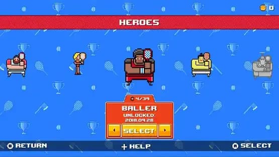 Timber Tennis: Versus — Screenshoty