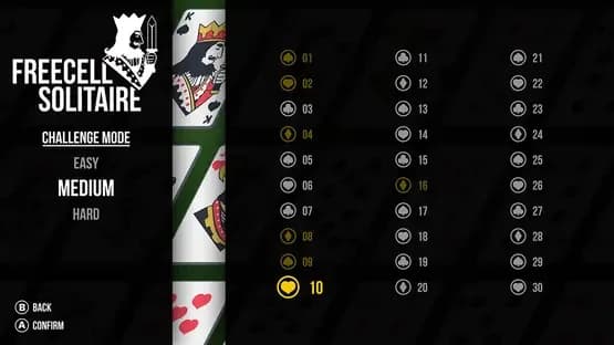 Freecell Solitaire — Screenshoty