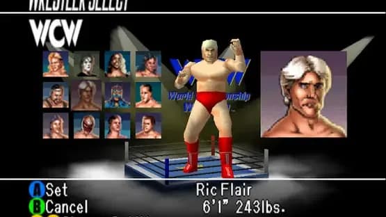 WCW vs. nWo: World Tour — Screenshoty