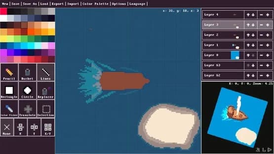 SpritePile — Screenshoty