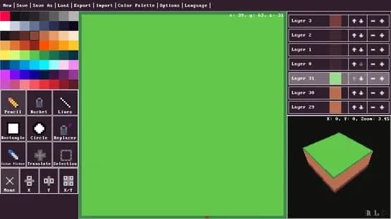 SpritePile — Screenshoty