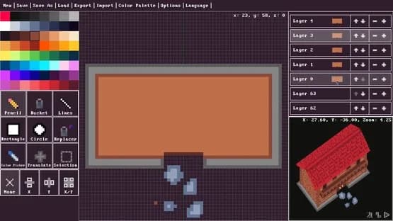 SpritePile — Screenshoty