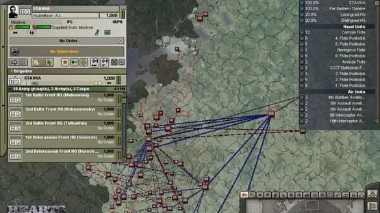 Hearts of Iron III: For the Motherland — Screenshots