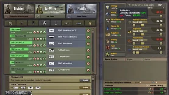 Hearts of Iron III: For the Motherland — Screenshots