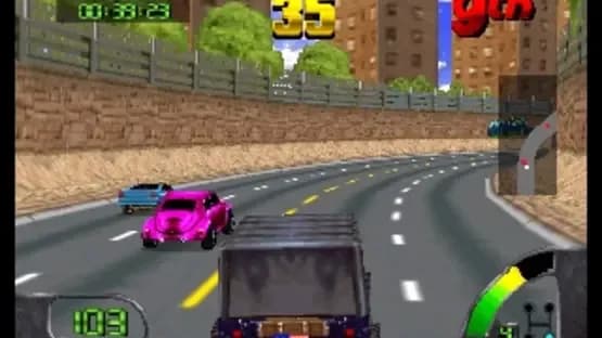 Cruis'n World — Screenshoty