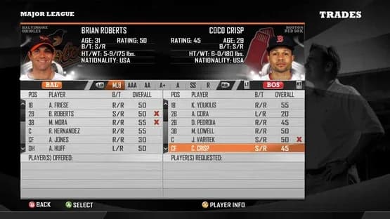 MLB Front Office Manager — Screenshoty