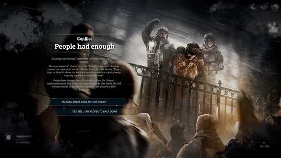 Frostpunk: On the Edge — Screenshoty
