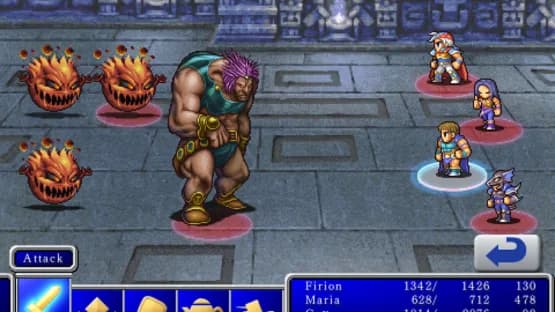 Final Fantasy II — Screenshoty