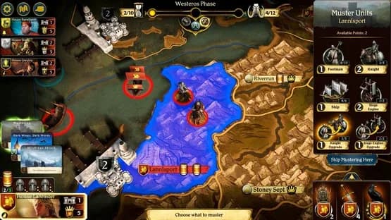 A Game of Thrones: The Board Game - Digital Edition — Screenshots
