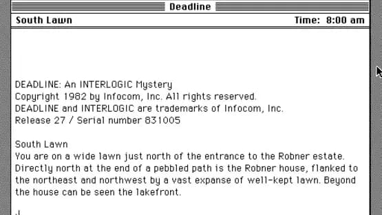 Deadline — Screenshoty