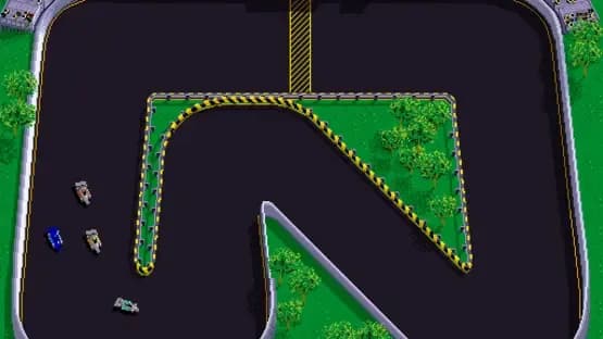 Super Sprint — Screenshoty